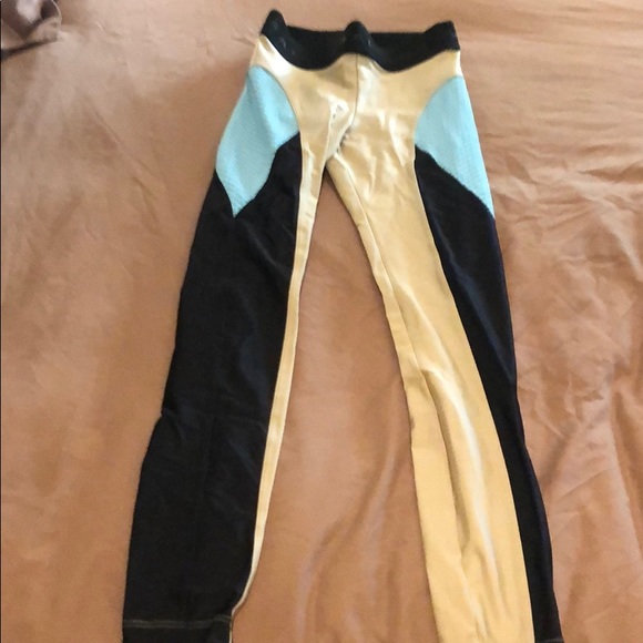 Koral Pants - KORAL SHINNY TRI COLOR LEGGING